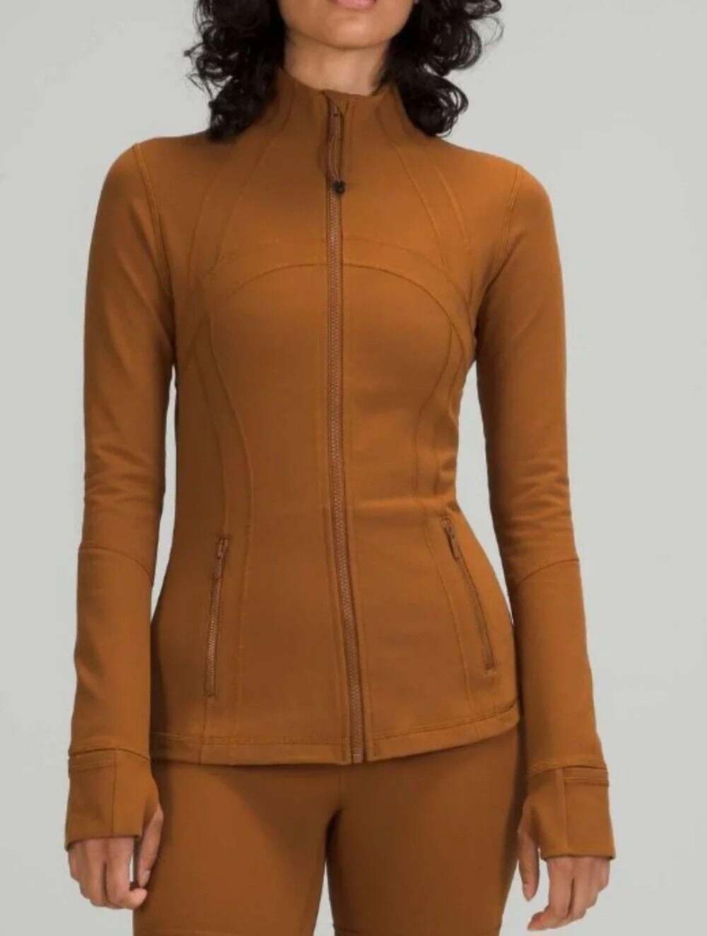 Lululemon Define Jacket Luon - Copper Brown - EUC Size 2